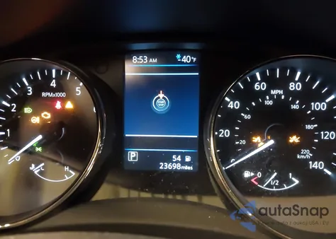 2020 Nissan Rogue Sv Intelligent Awd из США, поврежденный, VIN 5N1AT2MV1LC788038